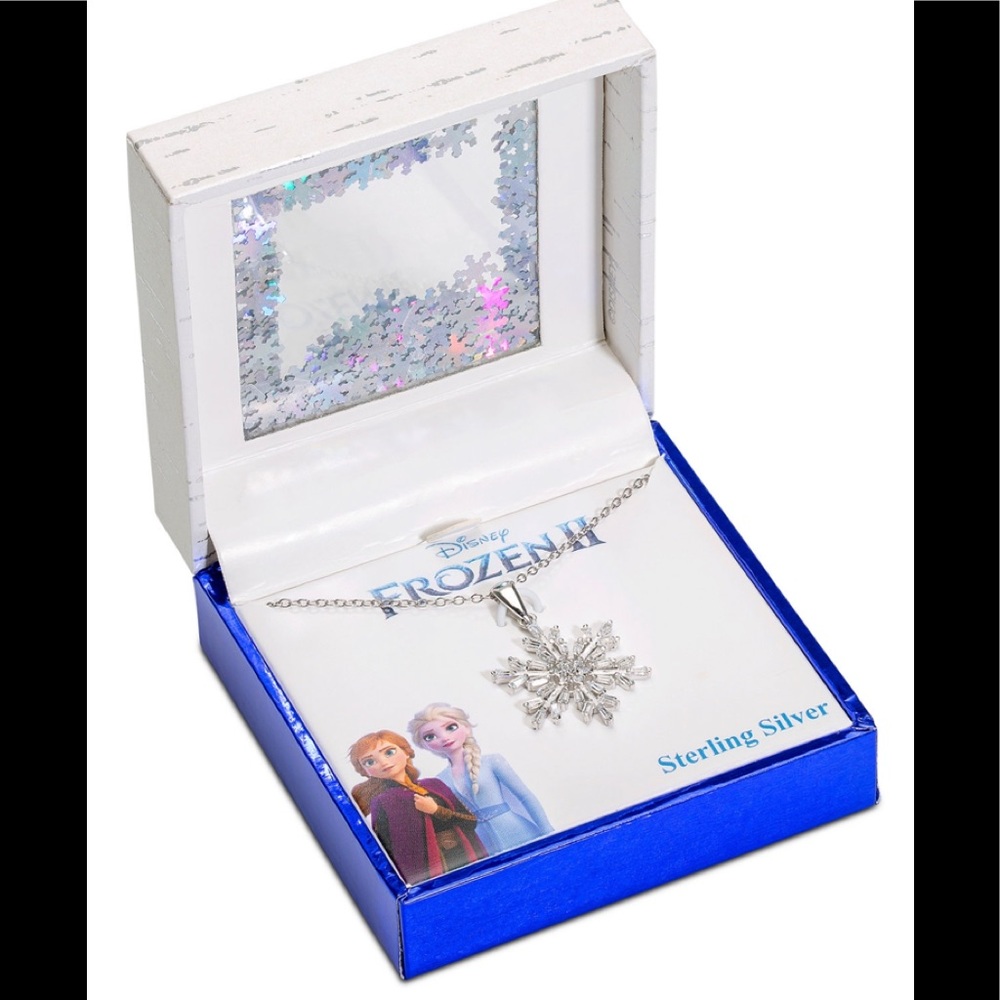 Frozen Snowflake Necklace